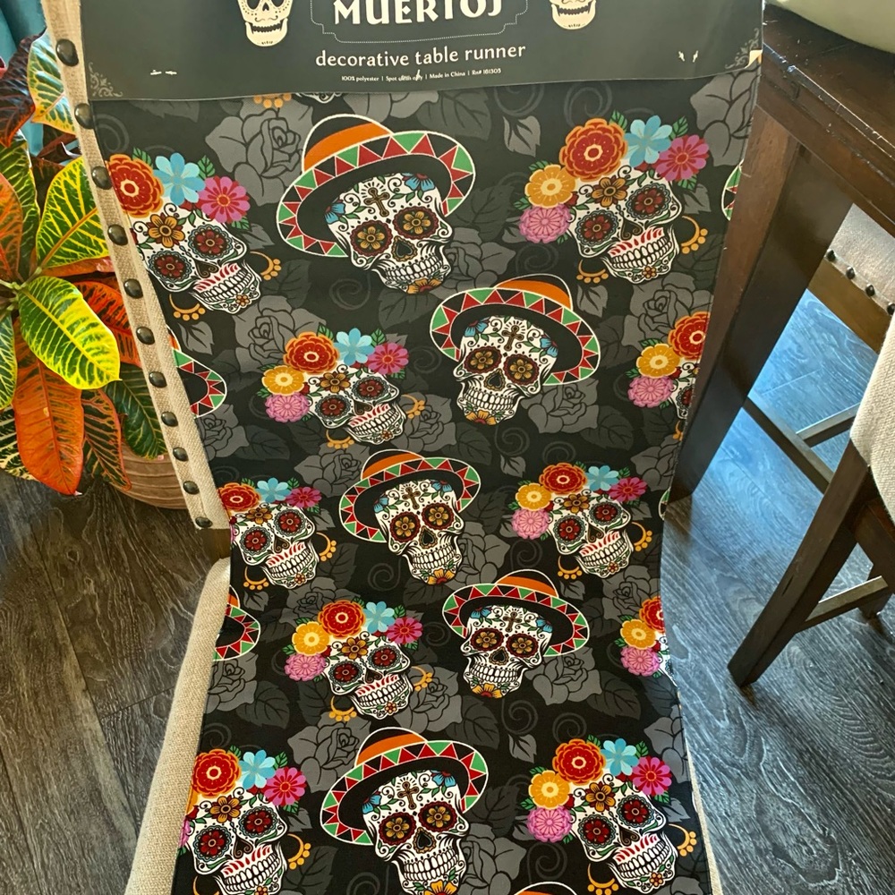 Day of the Dead Table Runner - Picture 2 of 3